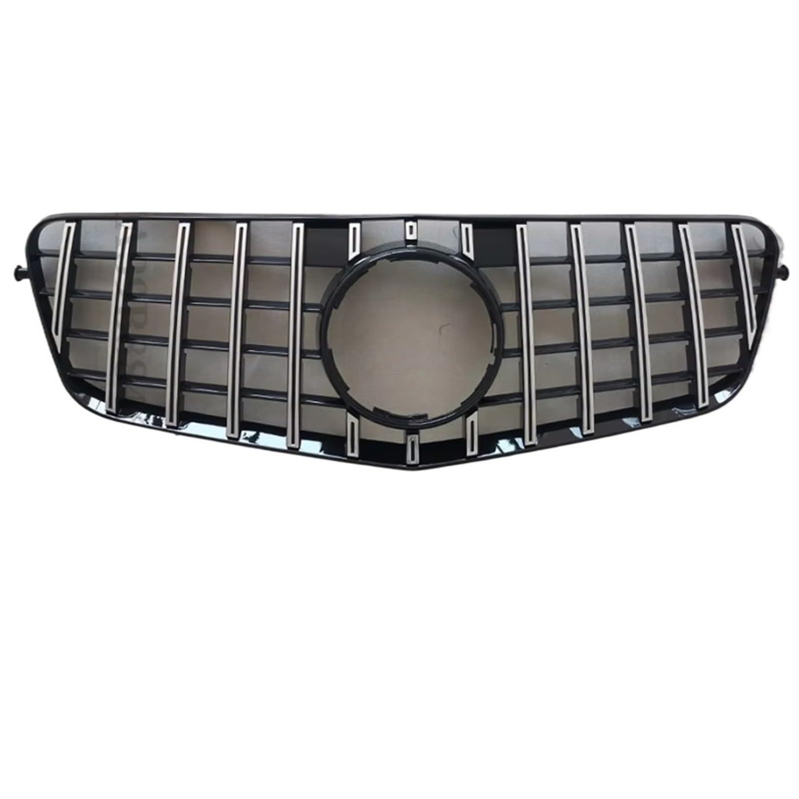 Auto Frontgrill Vorderer Einlassgitter-Kühlergrill-Körpersatz GT-Diamant-Styling Für Benz E-Klasse W212 2009 2010 2011 2012 2013 2014 2015 Grill-Tuning-Zubehör Front Kühlergrille(09-12 GT Silvery) von RXRJSU