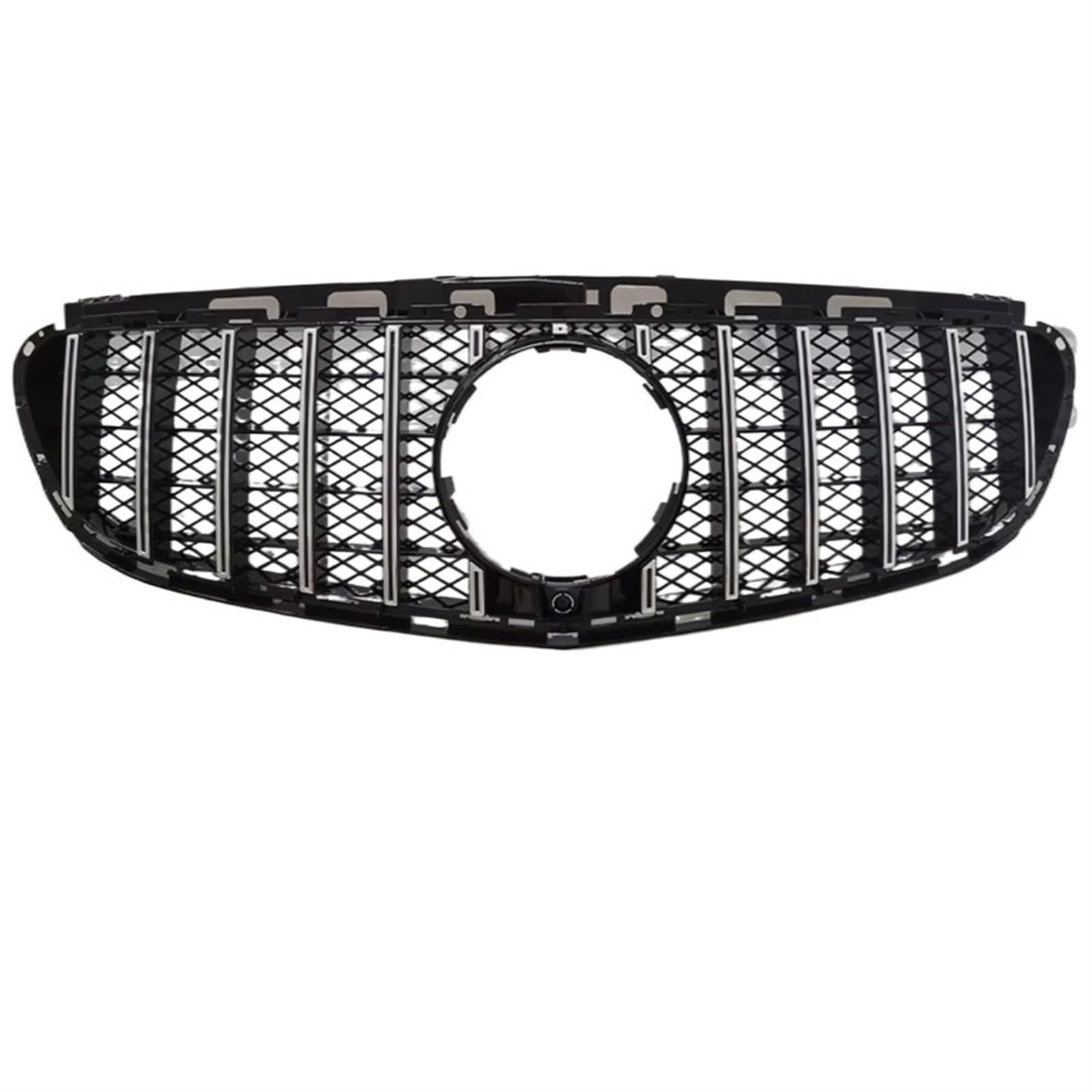 Auto Frontgrill Vorderer Einlassgitter-Kühlergrill-Körpersatz GT-Diamant-Styling Für Benz E-Klasse W212 2009 2010 2011 2012 2013 2014 2015 Grill-Tuning-Zubehör Front Kühlergrille(13-15 GT Silvery) von RXRJSU