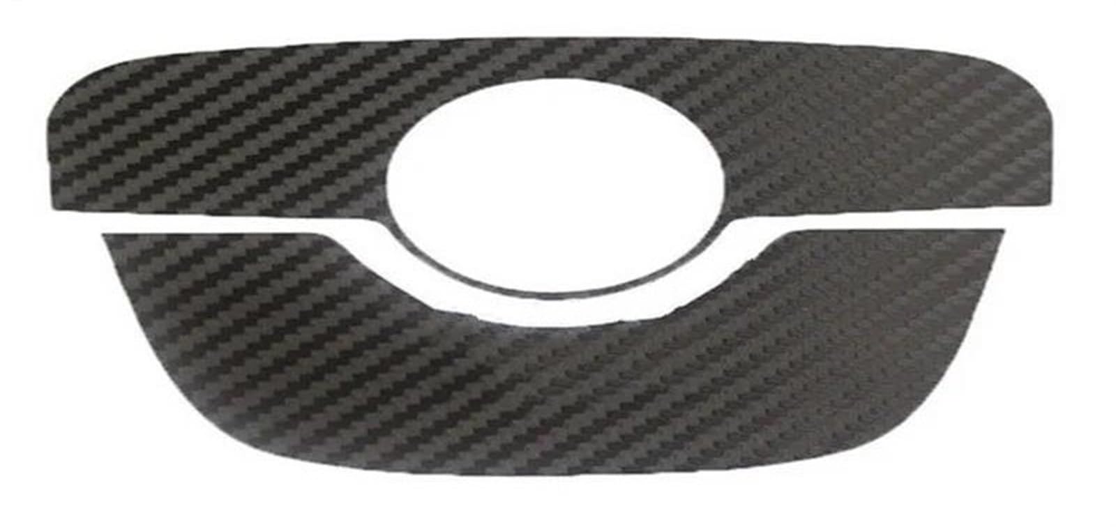 Auto Lüftungsschlitz Dekoration 2 Teile/los Carbon Fiber Auto Aufkleber Der Lenkrad Mitte Für Skoda Für SUPERB 2007-2013 Für Octavia 2010-2013 Für Fabia 2010 Decal Trim von RXRJSU