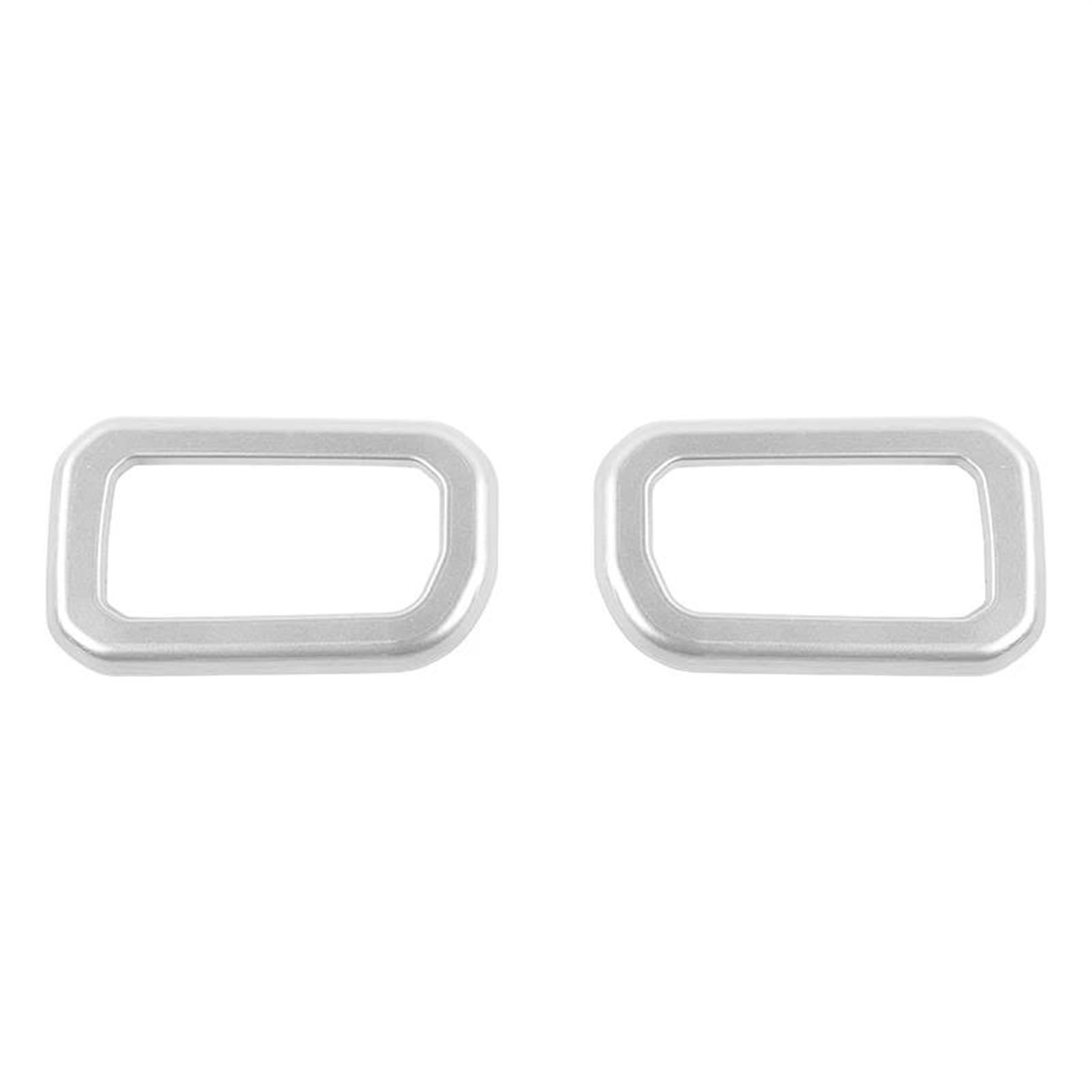 Auto Lüftungsschlitz Dekoration Auto-Innentürgriff-Dekorationsabdeckungsaufkleber Für Suzuki Für Jimny JB74 2019 2020 2021 2022 2023 2024 Innenzubehör Decal Trim(Silber) von RXRJSU