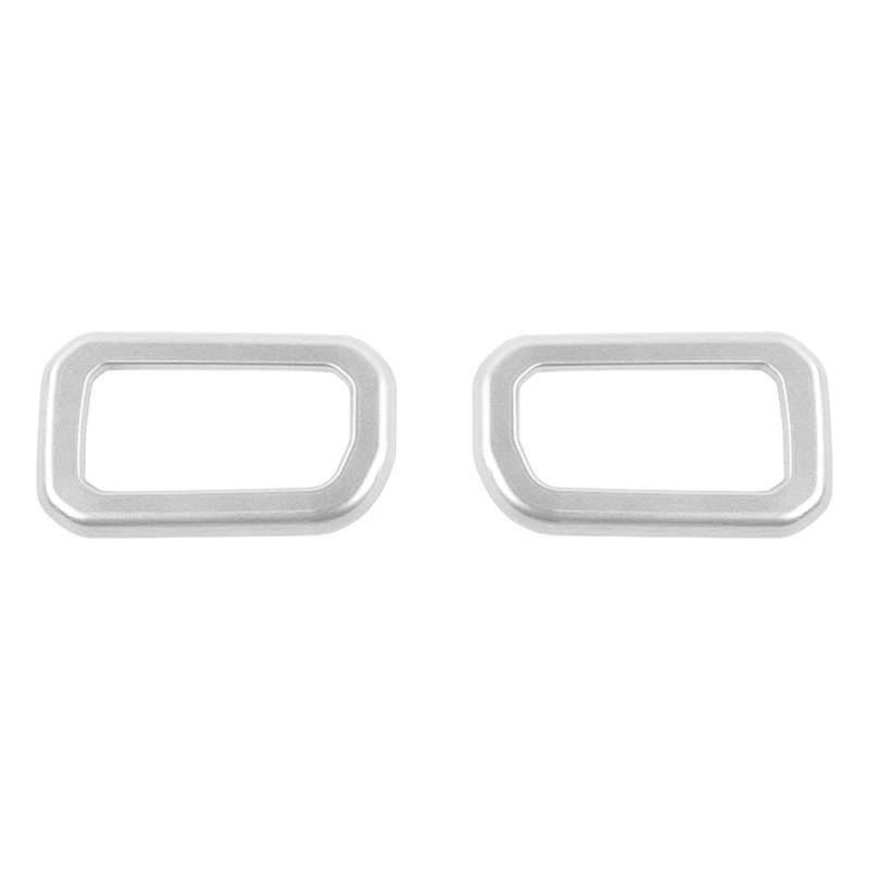 Auto Lüftungsschlitz Dekoration Auto-Innentürgriff-Dekorationsabdeckungsaufkleber Für Suzuki Für Jimny JB74 2019 2020 2021 2022 2023 2024 Innenzubehör Decal Trim(Silber) von RXRJSU