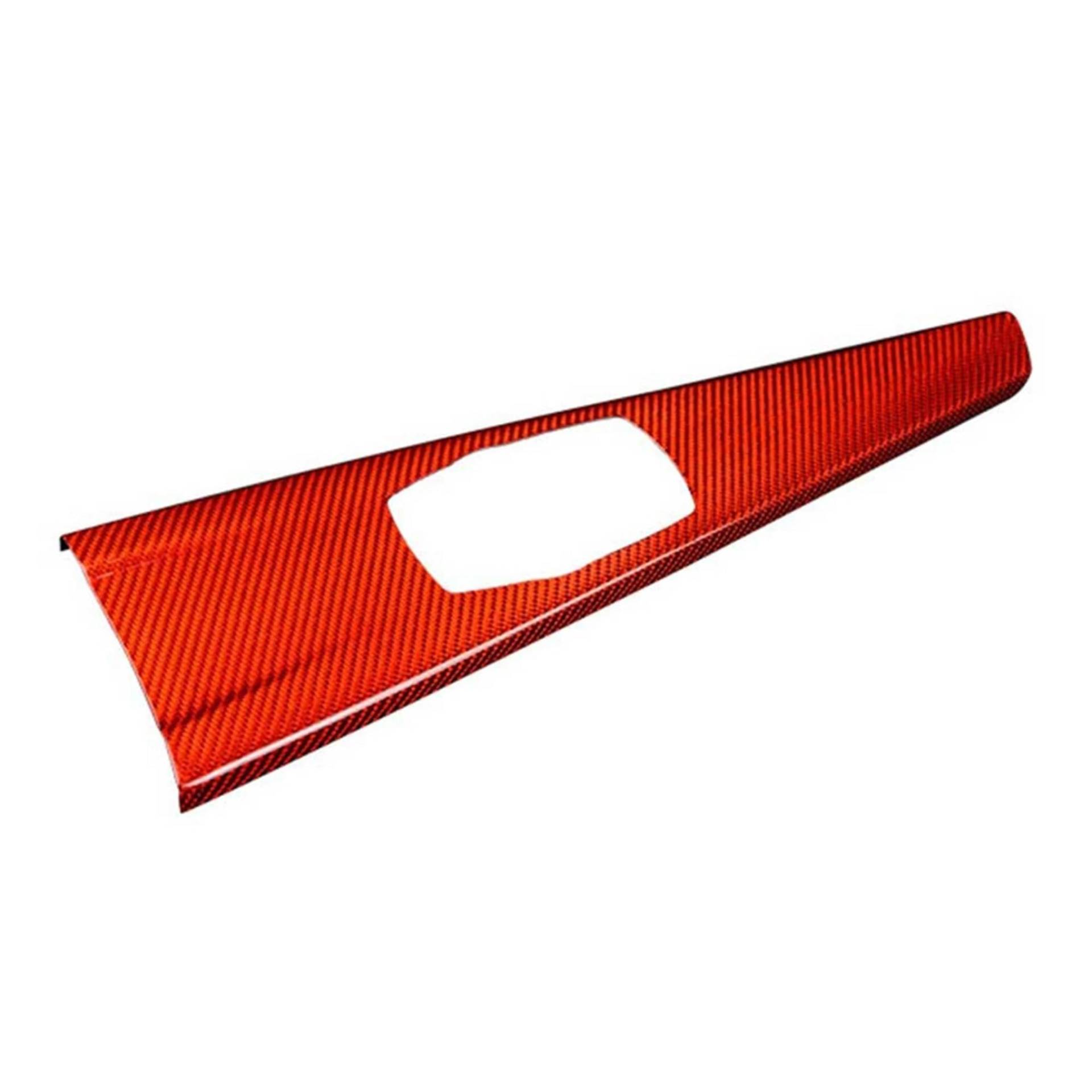 Auto Lüftungsschlitz Dekoration Für 3 Serie GT F30 F34 Für M3 Für M4 F80 F82 Real Carbon Fiber Auto Zentrale Steuerung Multimedia Panel Rahmen Dekoration Abdeckung LHD/RHD Decal Trim(LHD Red) von RXRJSU