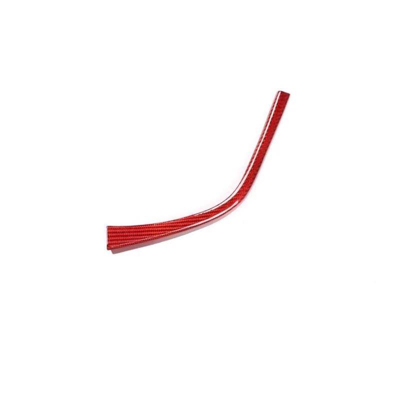 Auto Lüftungsschlitz Dekoration Real Carbon Fiber Für F80 F82 F83 Für M3 Für M4 2014-2018 Auto Getriebe Shift Seite L Form Streifen Panel Trim Innen L/RHD Decal Trim(Red (R)) von RXRJSU