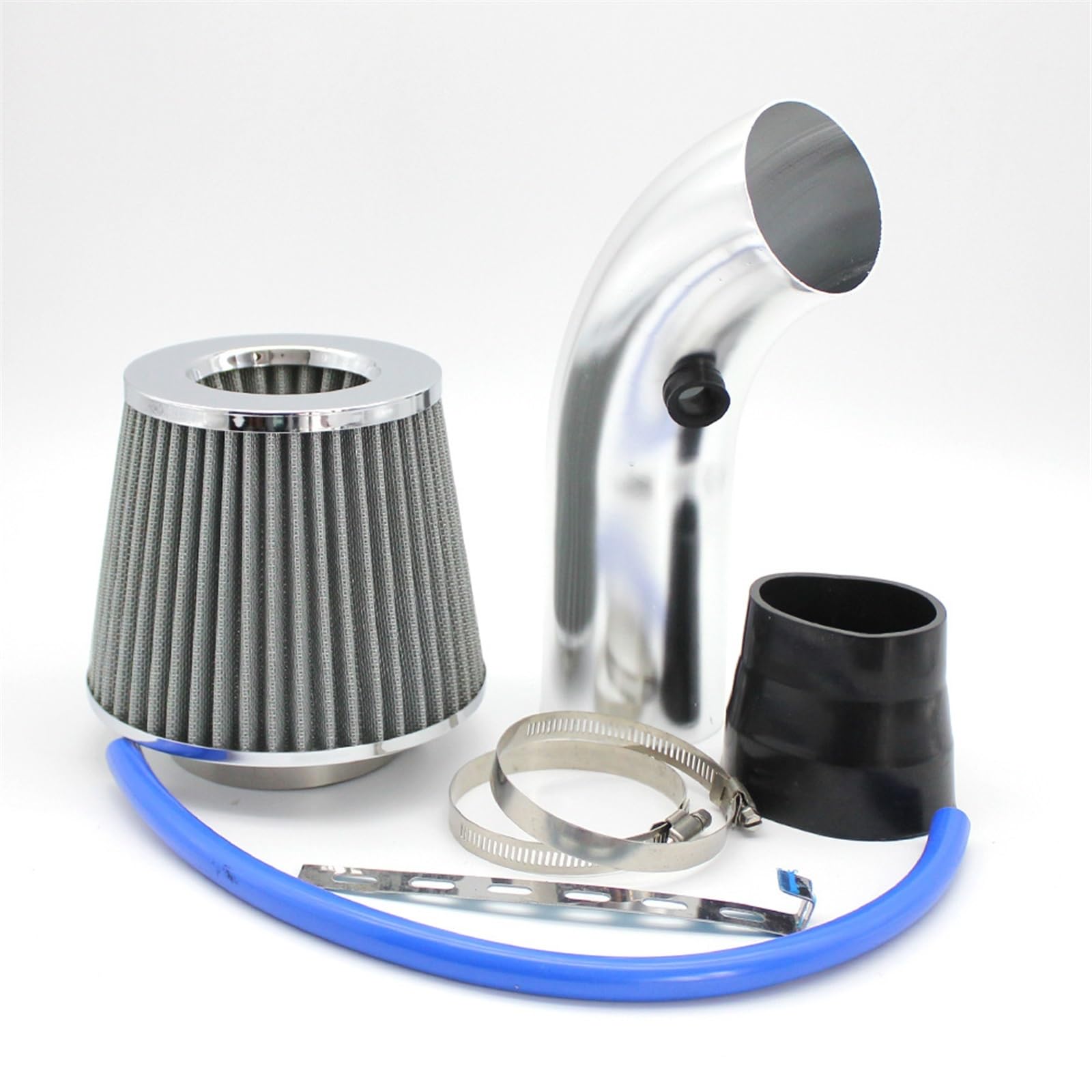 Auto-Lufteinlassrohr 76MM 3 ''Universal Automotive Modifikation Pilzkopf Filter Luftfilter Luftfilter Ansaugrohr Kit Kaliber Aus Aluminium Lufteinlässe von RXRJSU