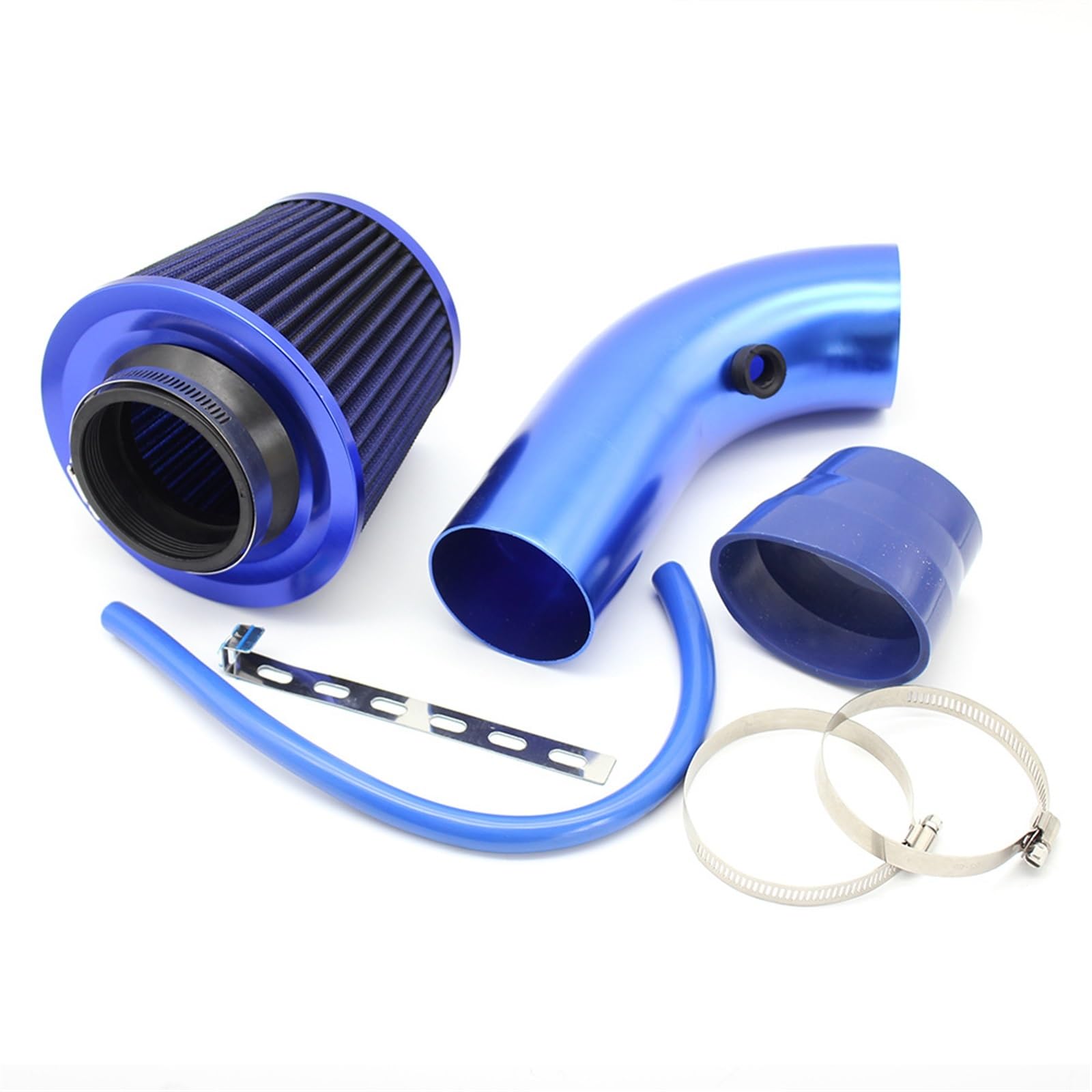 Auto-Lufteinlassrohr 76MM 3 ''Universal Automotive Modifikation Pilzkopf Filter Luftfilter Luftfilter Ansaugrohr Kit Kaliber Aus Aluminium Lufteinlässe von RXRJSU