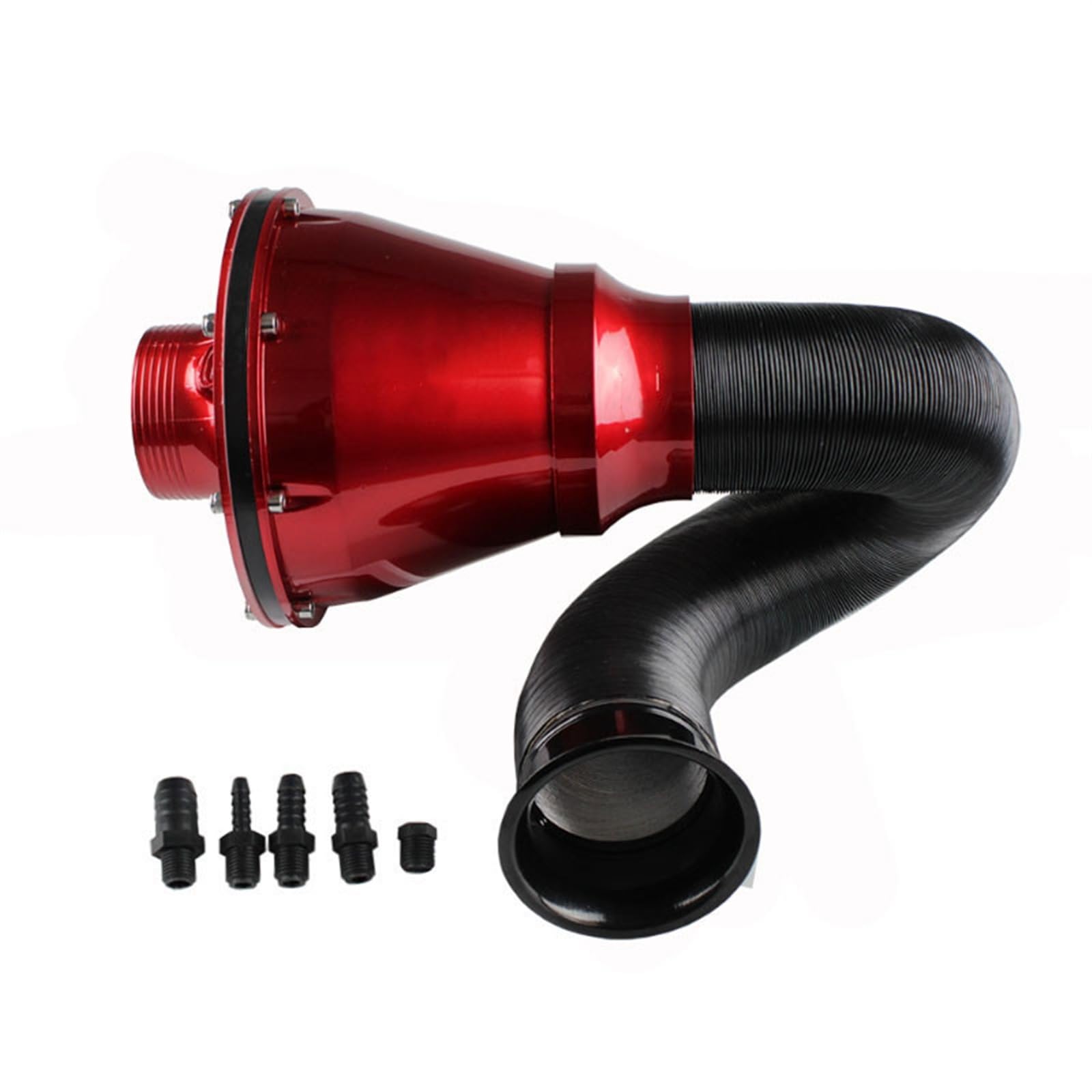 Auto-Lufteinlassrohr Neu 1 Set 76mm Luftfilter Pilzkopf Air Power Intake Faltenbalg 3 Zoll Filter Auto SUV High Flow Kalt Lufteinlass Reiniger Trim Lufteinlässe von RXRJSU