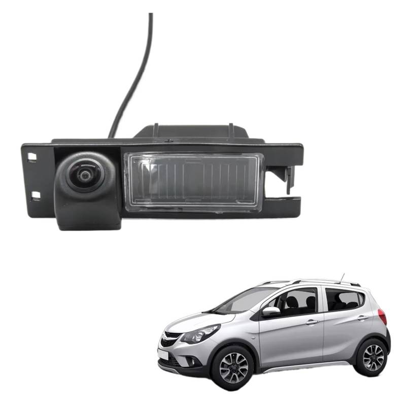 Auto Rückfahrkamera Auto Parkplatz Zubehör HD 1280 * 720 Fisheye Rückansicht Kamera Für Opel Für Karl Für Vauxhall Für Viva 2014 2015 2016 2017 2018 Rückfahrkamera(Cam 5 Fold Wireless) von RXRJSU