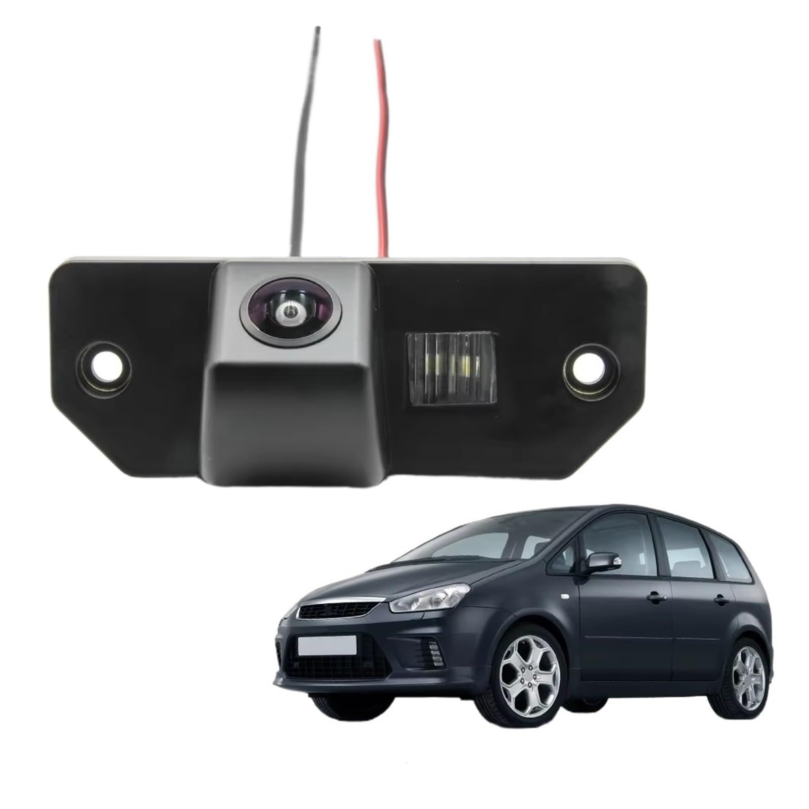 Auto Rückfahrkamera Auto Reverse Parkplatz Monitor CCD HD AHD Fisheye Rückansicht Kamera Für Ford Für C-MAX 2002 2003 2004 2005 2006 2007 2008 2009 2010 Rückfahrkamera(B150 CVBS 680x480) von RXRJSU