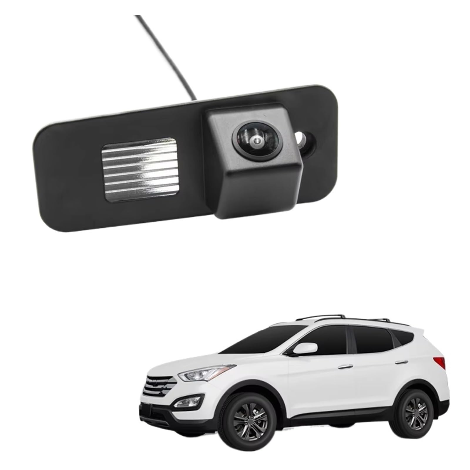 Auto Rückfahrkamera CCD HD AHD Fisheye Rückansicht Kamera Auto Reverse Backup Monitor Für Hyundai Für Santa Fe Für Grand Für Santa Fe 2013 2014 2015 2016 2017 2018 Rückfahrkamera(A120 CVBS 680x480) von RXRJSU