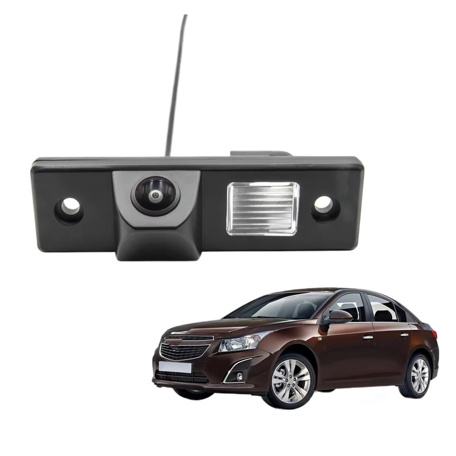 Auto Rückfahrkamera CCD HD AHD Fisheye Rückansicht Kamera Auto Reverse Parkplatz Monitor Für Holden Für Cruze Limousine 2011 2012 2013 2014 Rückfahrkamera(C135 AHD 720P) von RXRJSU