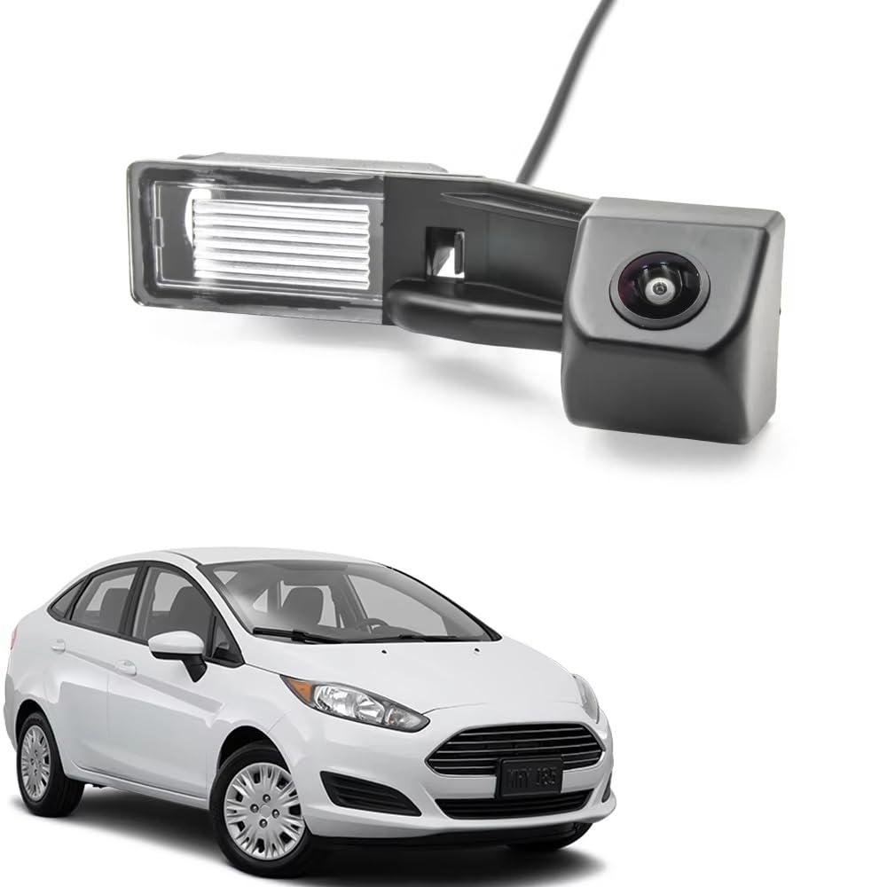 Auto Rückfahrkamera Für Ford Für Fiesta Für Limousine 2013 2014 2015 2016 2017 2018 CCD AHD Fisheye Rückansicht Reverse Kamera Auto Parkplatz Monitor Nachtsicht Rückfahrkamera(A120 CVBS 680x480) von RXRJSU