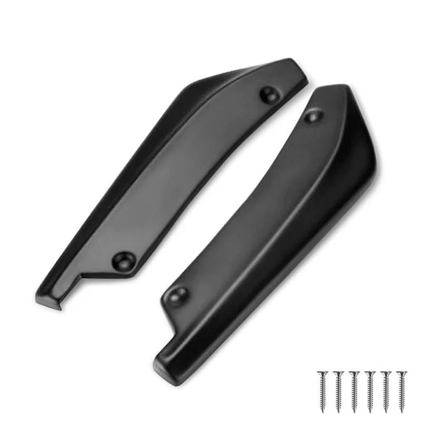 Auto Trittbretter Seitenschweller Universal Auto Vorne Hinten Stoßstange Streifen Lip Spoiler Diffusor Splitter Kratzschutz Carbon Fiber Winglets Seite Rock Erweiterung(A) von RXRJSU