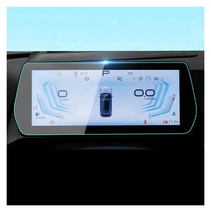 Displayschutz Für BAIC Für X55 Für Beijing X55 2022 2023 Auto-Armaturenbrett, Kratzfestes Zubehör, Displayschutzfolie Aus Gehärtetem Glas Navigation Schutzfolie von RXRJSU