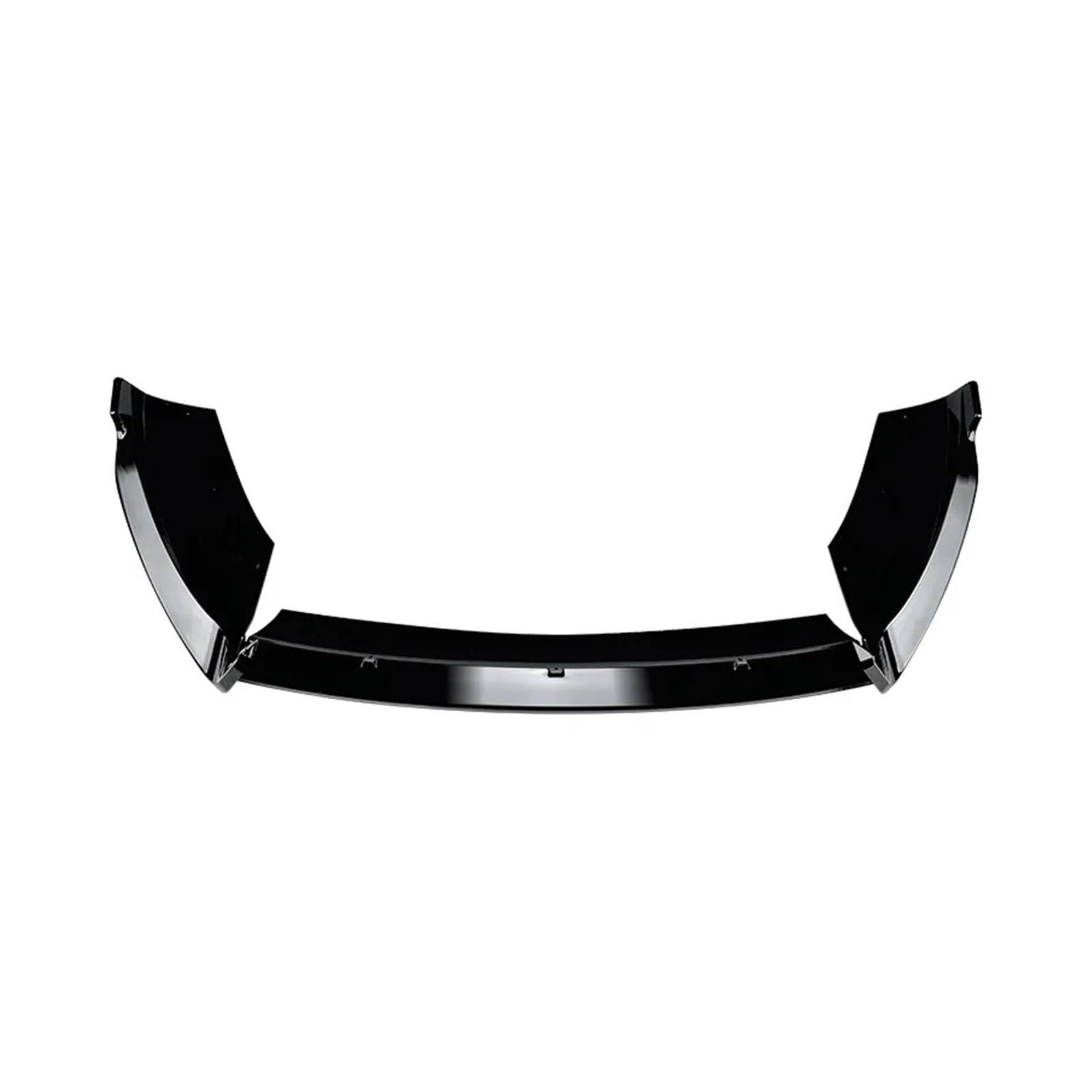 Front Spoiler Lippe Für Ford Für Fiesta MK6 ST 2012-2017 Frontstoßstange Splitter Lip Spoiler Diffusor Schutz Karosserieabdeckung Zierleiste Schwarz glänzend B232. Spoilerlippe Splitter(Gloss Black) von RXRJSU