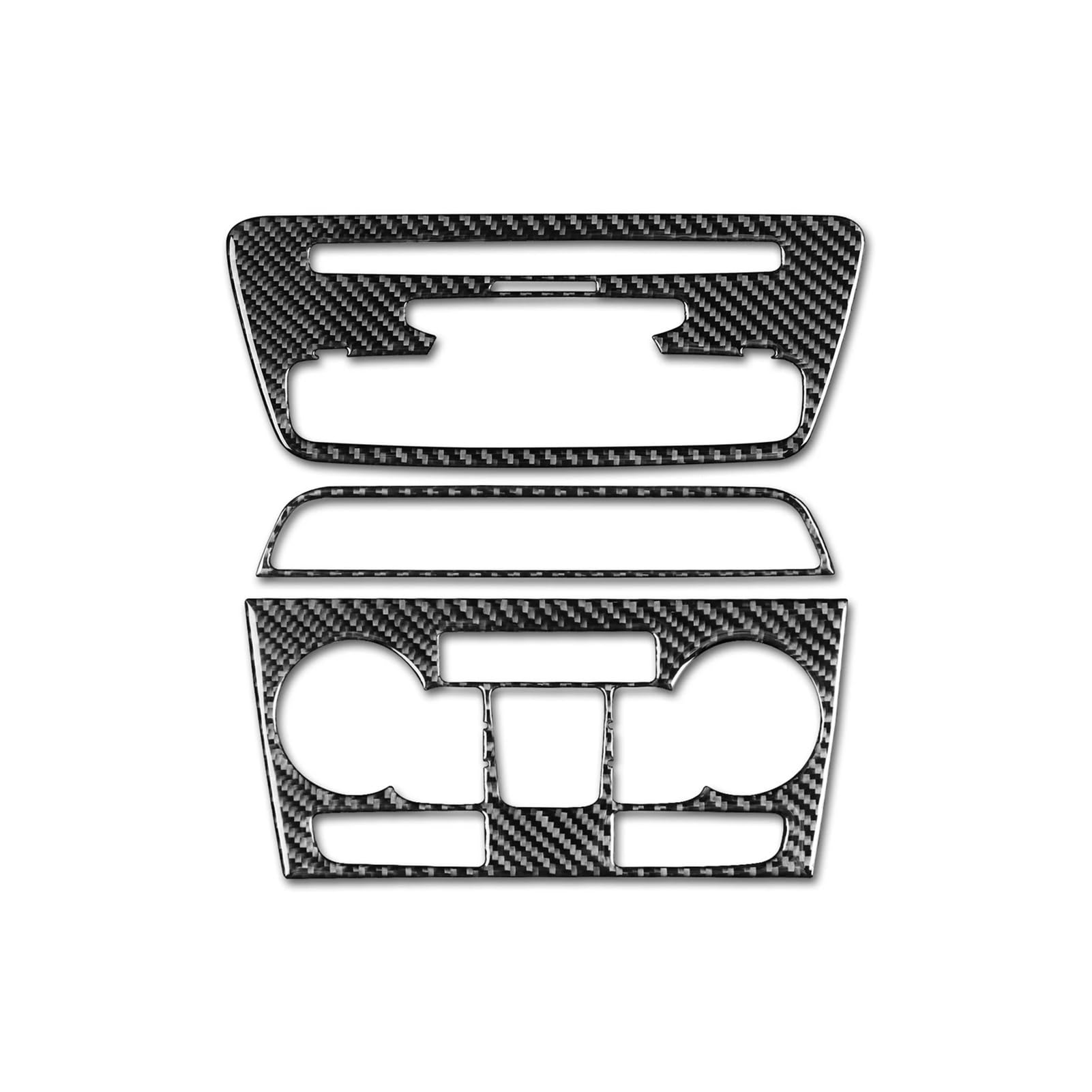 Innen Dekoration Aufkleber Für Q3 2015 2016 2017 2018 Carbon Fiber Radio Klimaanlage Bedienfeld Auto Innen Zubehör Dekorative Aufkleber Automobilinnenraum von RXRJSU