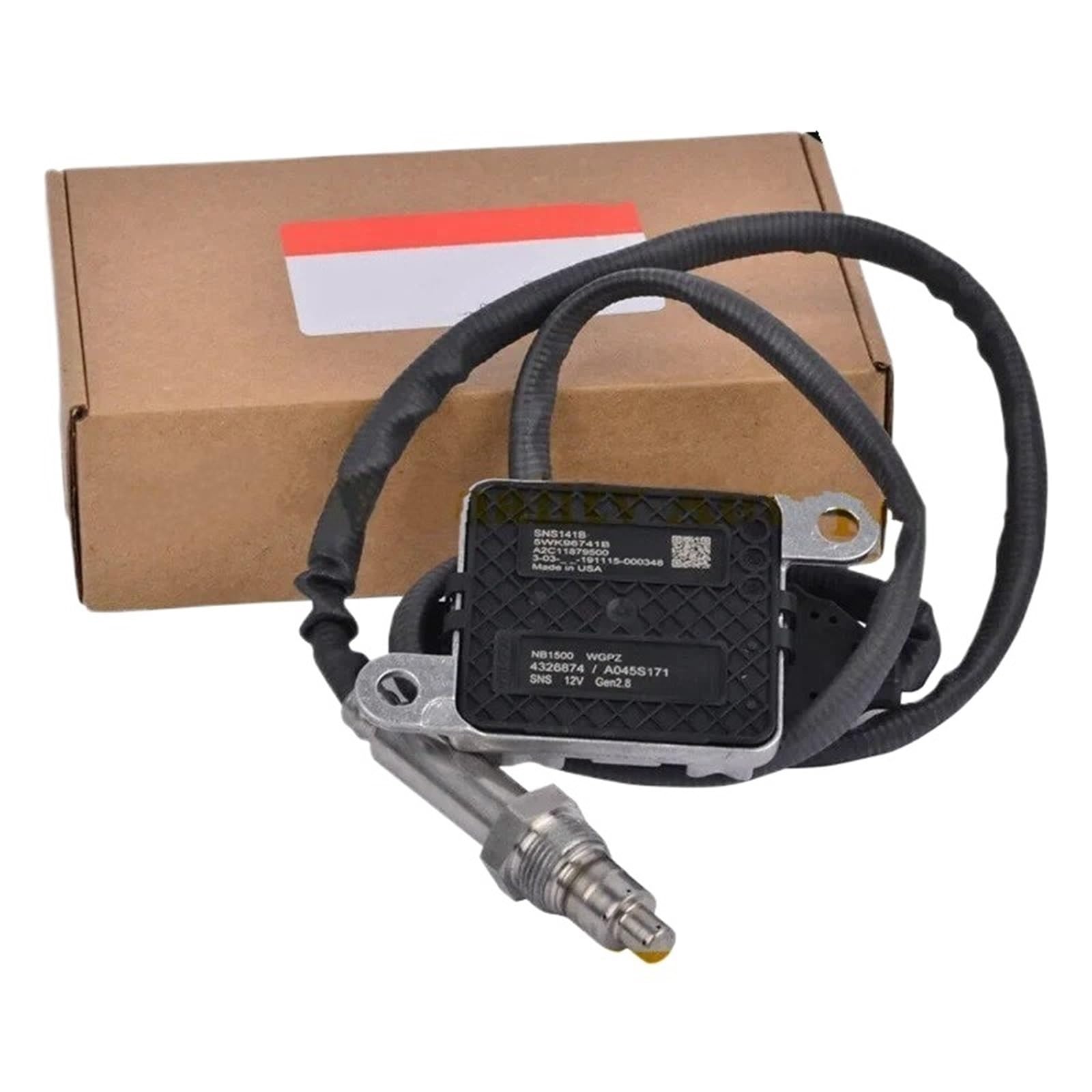 Stickoxid NOX Sensor 1 Stücke Für Cummins Dieselmotor Stickstoffoxidsensor NOx-Sensor 2872946 5WK96741 4326874RX Stickoxidsensor von RXRJSU