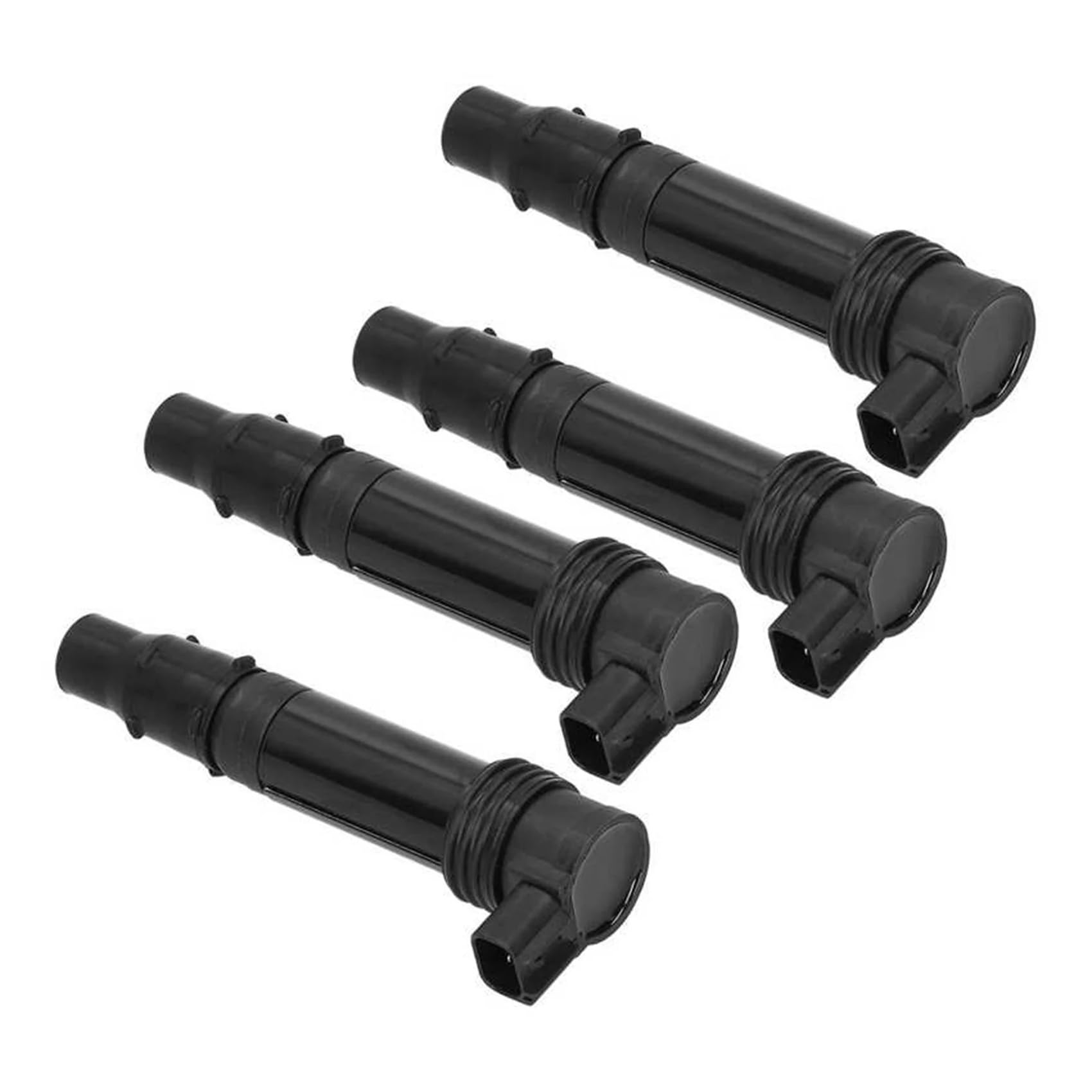 Zündeinheit Zündspule Zündungen 4Pcs Motorrad Zündspule Stick Fit Zündspule Für Kawasaki ZX636 ZX6R ZXR9F ZX R9F 636 Für Ninja 05-16 F6T570 von RXRJSU