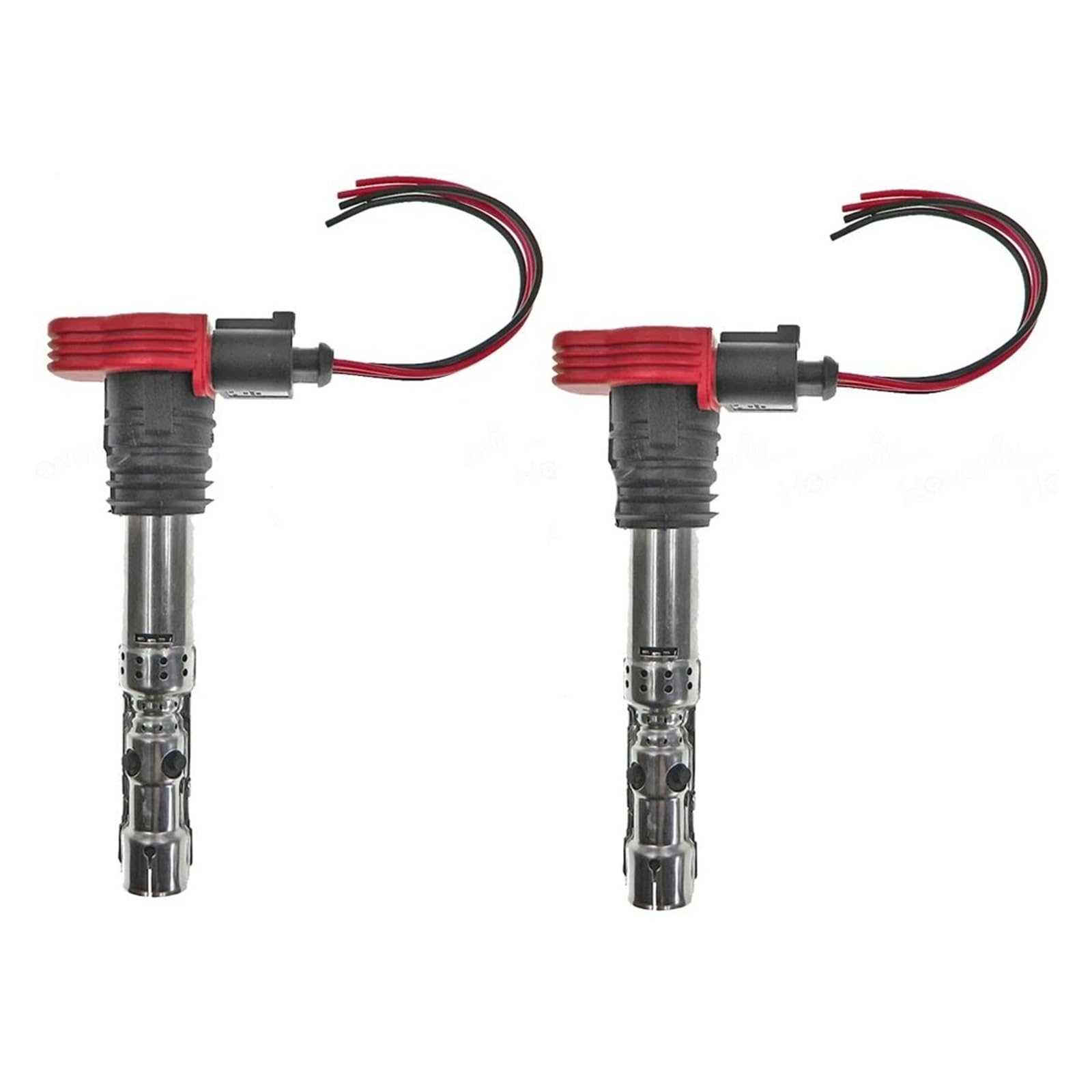 Zündeinheit Zündspule Zündungen Zündspule Stecker 06C905115L 06B905115R 06C905115A 06C905115B Für TT A4 B5 B6(2SET) von RXRJSU