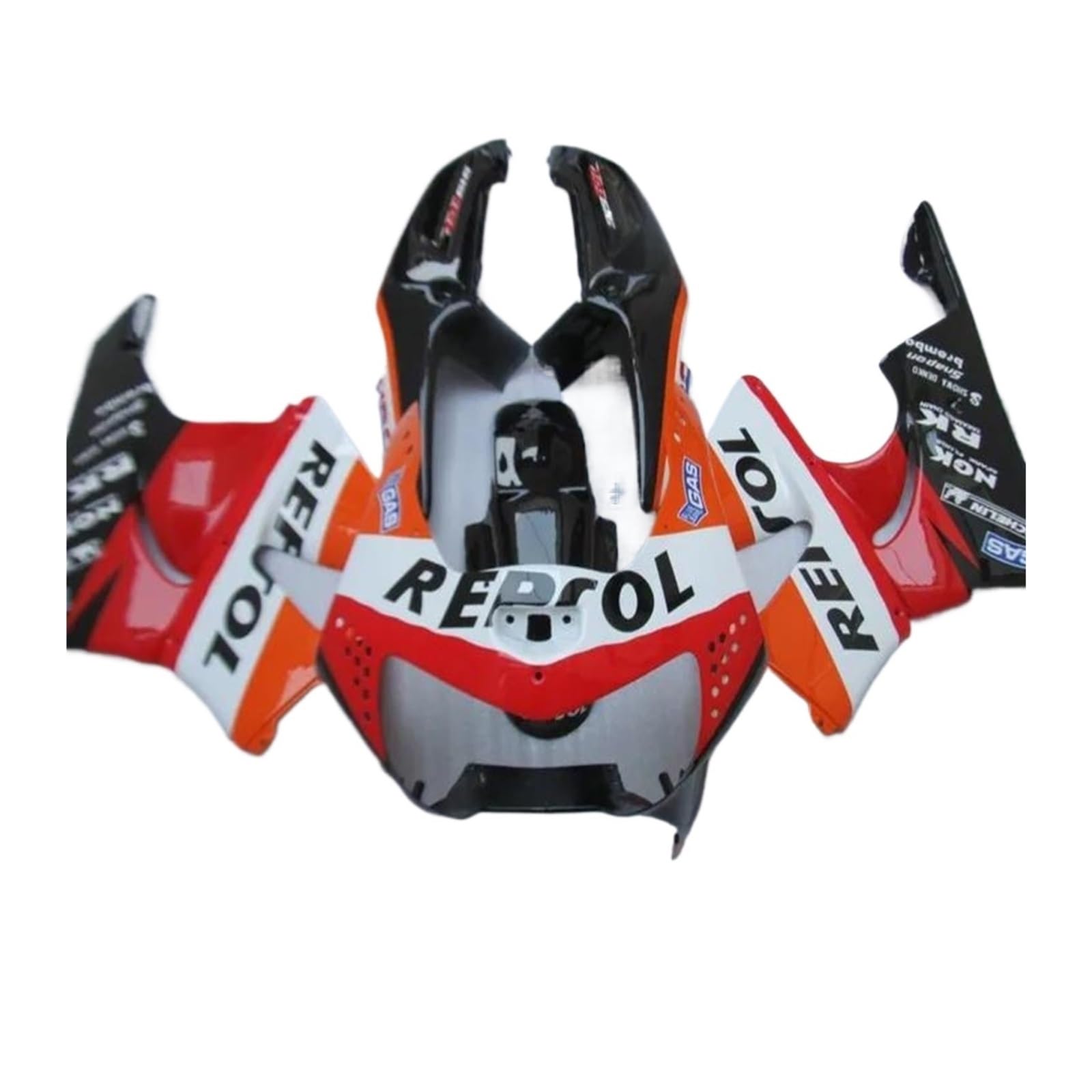 Für Honda CBR900RR 919 1998-1999 Motorrad Verkleidung Kit Rot Und Schwarz ABS Aussehen Kit Fender Armaturen Spoiler von RYMZBE