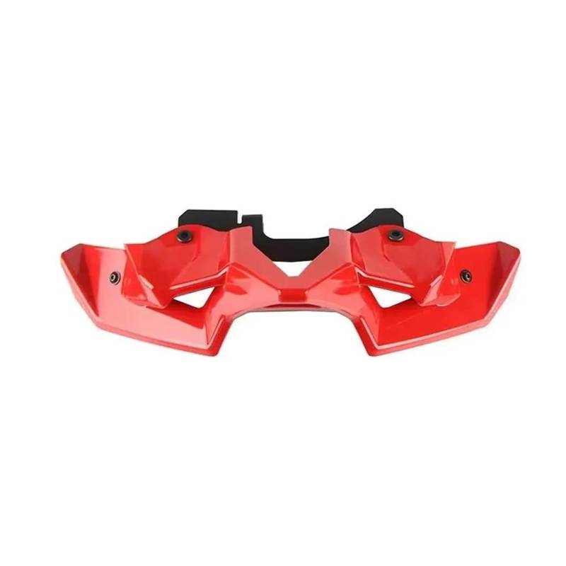 Für Kawasaki Z 900 2020-2024 Motorrad Vorderrad Kotflügel Schnabel Kegel Extender Windschutzscheibe Spoiler Abdeckung(Red) von RYMZBE