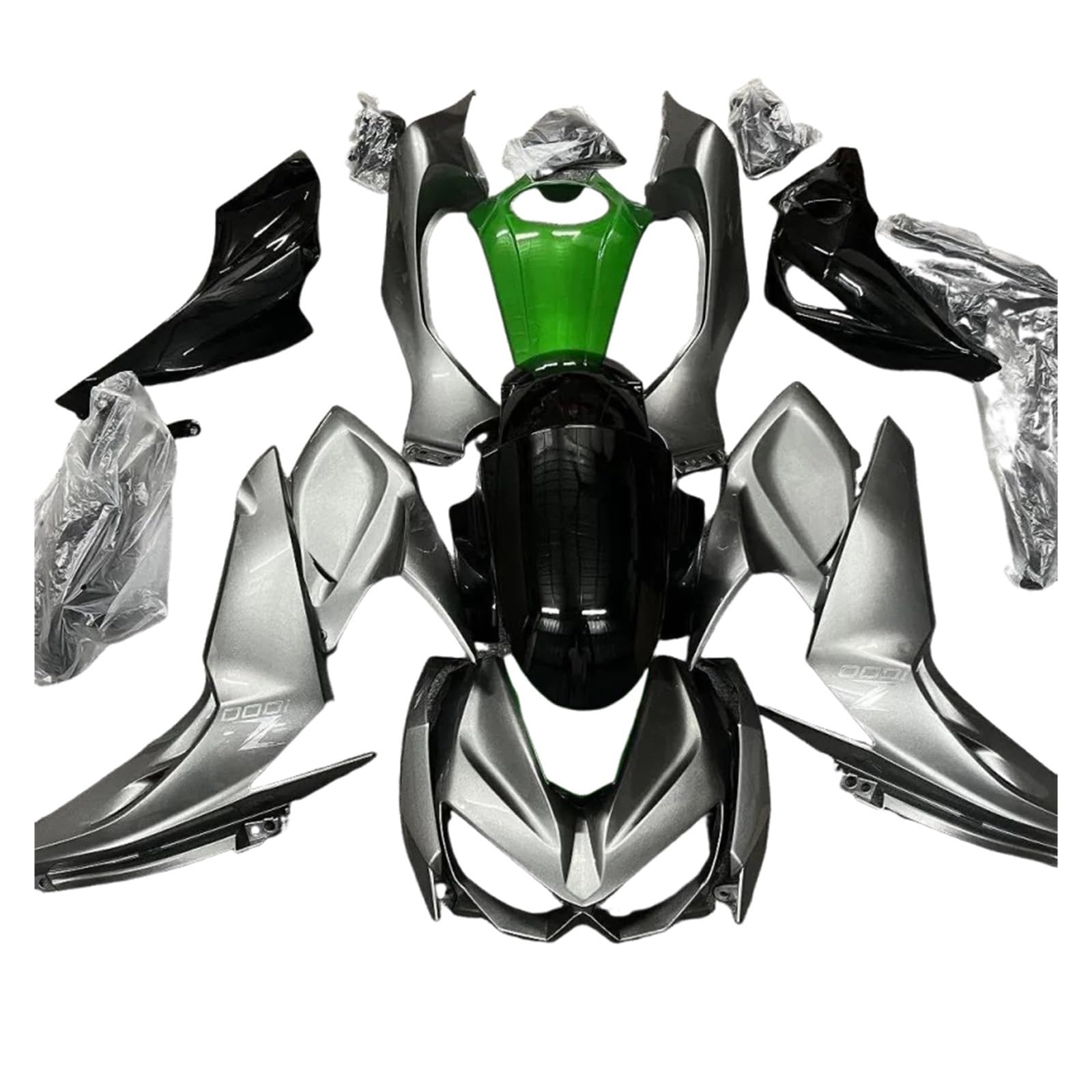 Für Kawasaki Z1000 2014-2018 Motorrad Verkleidung Kit ABS Volle Körper Teile Spoiler Kotflügel Spritzguss von RYMZBE