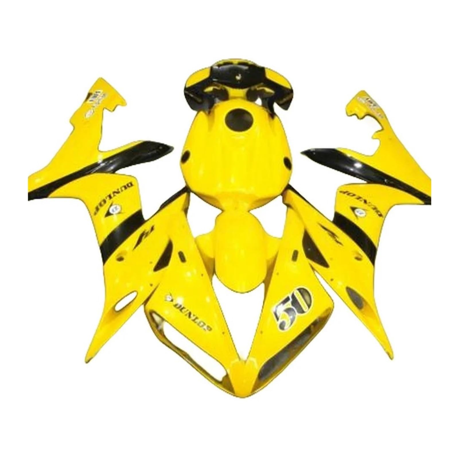 Für Yamaha YZF-R1 2004-2006 Jet Gelb Body Kit Motorrad Verkleidung Fender Spoiler Zubehör von RYMZBE