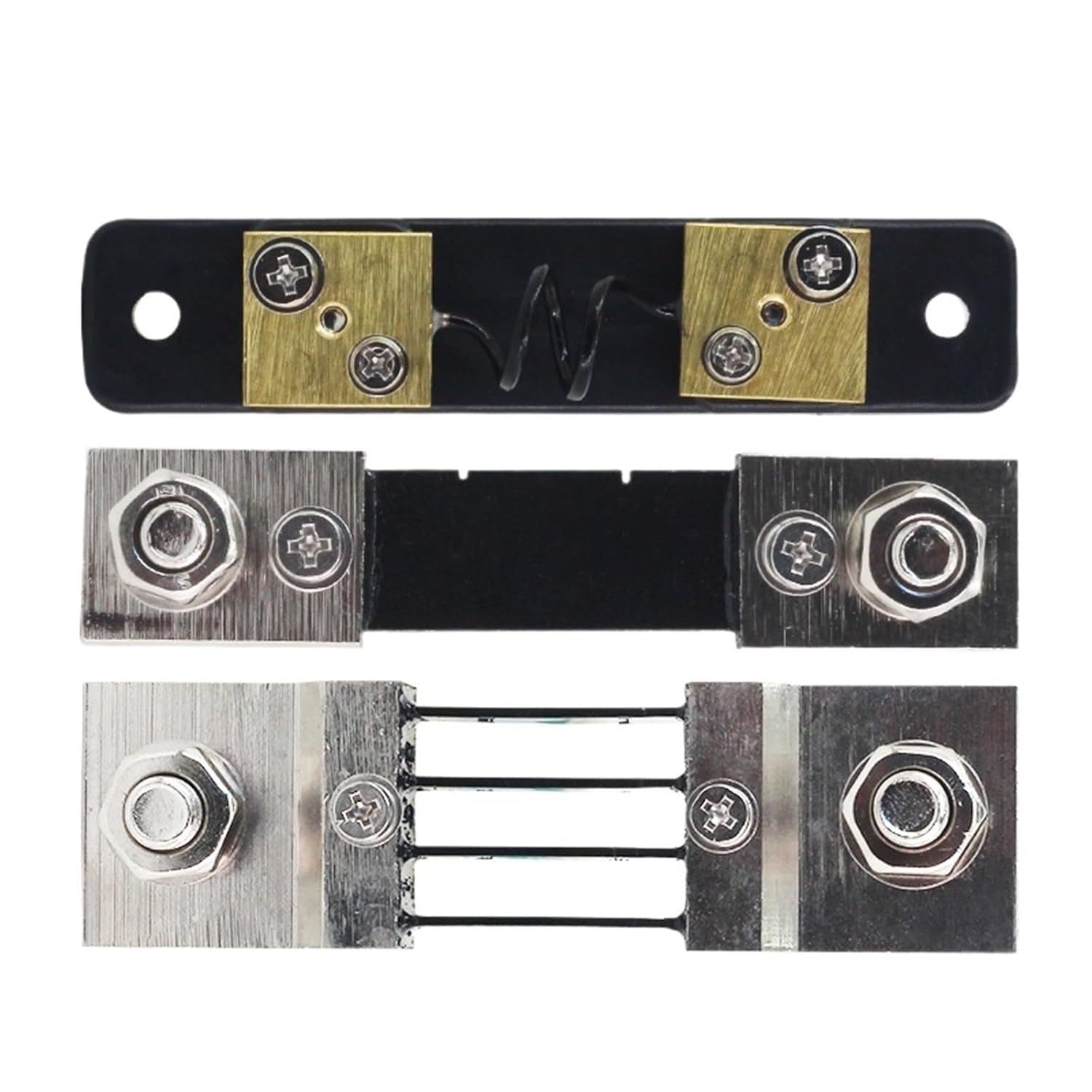 Amperemeter Shunt, Shunt-Widerstandspanel, Shunt 10 A 20 A 30 A 50 A 100 A 200 A 300 A / 75 mV FL-2 Digitaler Spannungsmesser DC Analoger Amperemeter Strom Shunt-Widerstand mit Sockel 1 Stück (75 mV)( von RYRYR