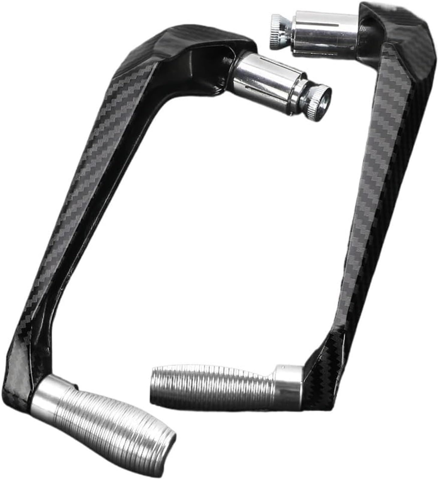 Motorrad-Lenkerhebelschutz, Motorrad-Bremsschutz, Bremshebelschutz, Motorrad-Griffgriffe, Schutz for Bremskupplungshebel, Motorrad-Bremshebelschutz(Sliver) von RYRYR