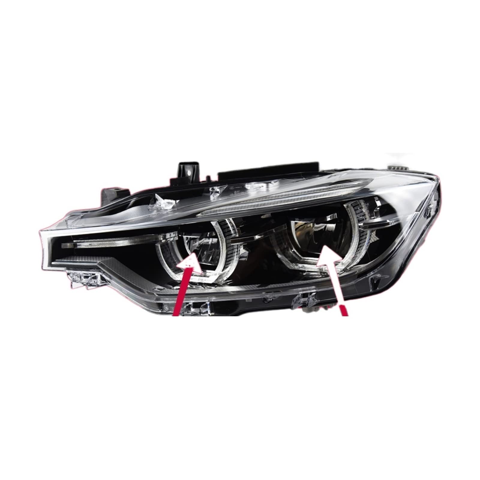 Autolichter Kompatibel for BMW F30 F35 2013-2019 3er-Serie Autoscheinwerfer Montage DRL Dynamische Signallampe Frontlicht Zubehör Upgrade(Halogen) von RYTYHFFR