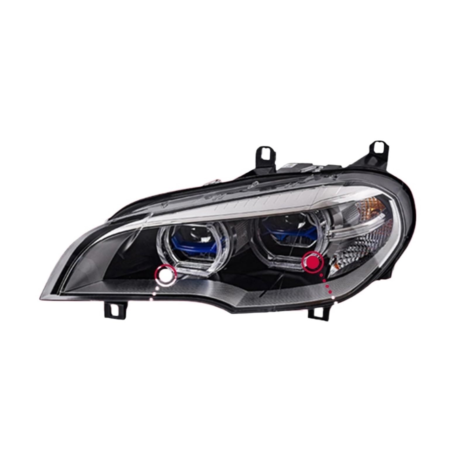 Autolichter kompatibel for BMW X5 LED-Scheinwerfer 2007-2014 E70 Lampe DRL Projektorlinse Kfz-Zubehör von RYTYHFFR