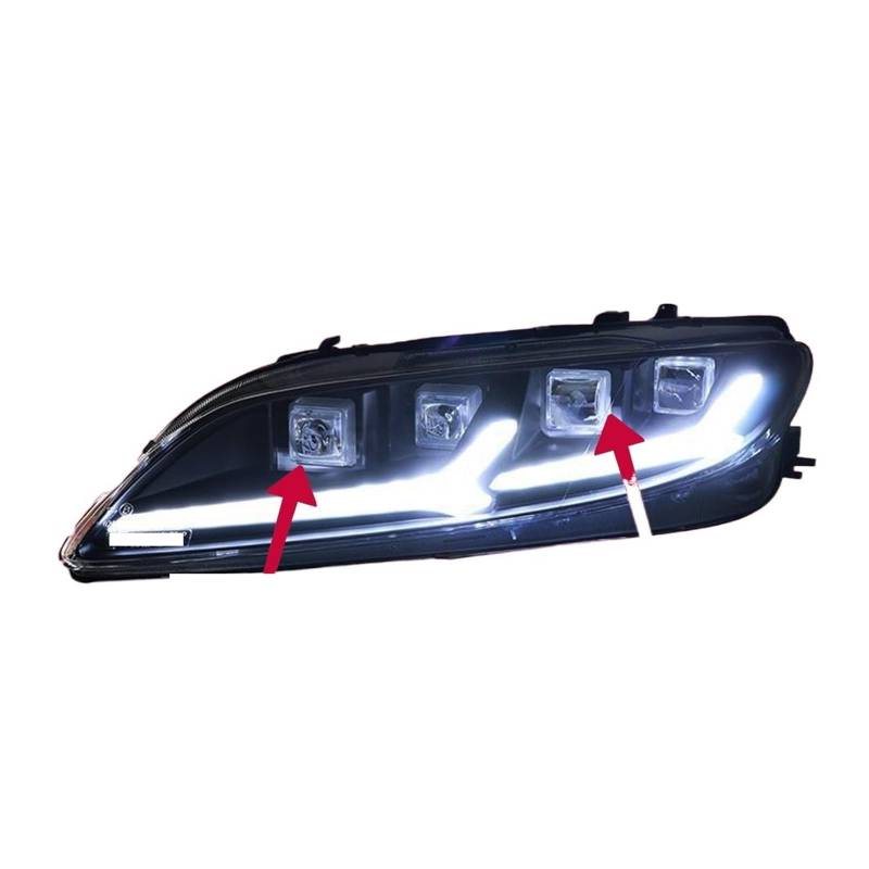 Autolichter kompatibel for Mazda 6 Atenza L-ED-Scheinwerfer 2004-2015 Mazda6-Scheinwerfer DRL-Projektorobjektiv Autozubehör von RYTYHFFR