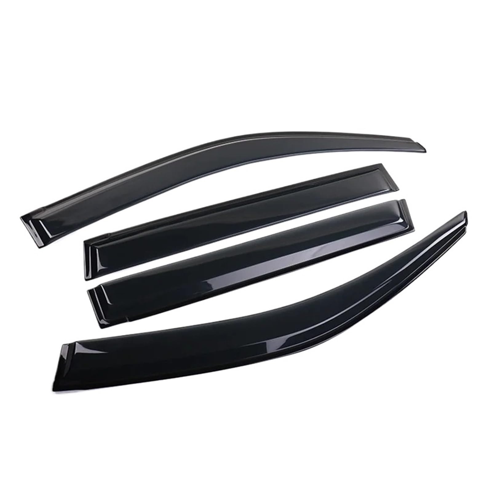 Fenstervisier kompatibel for Suzuki SX4 S-Cross MK3 2022~2024 2023, Türlüftungsmarkise, Regen, Augenbraue, Sonne, Rauchschutz, Abdeckung, Deflektor, Zubehör(Black) von RYTYHFFR