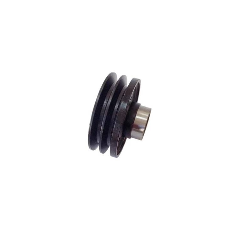 Kompatibel for Bagger Zubehör Komatsu PC60-7 PC78 120-6 PC130-7 Kurbelwellen-riemenscheibe 4D95 Motor Doppel Nut von RYTYHFFR