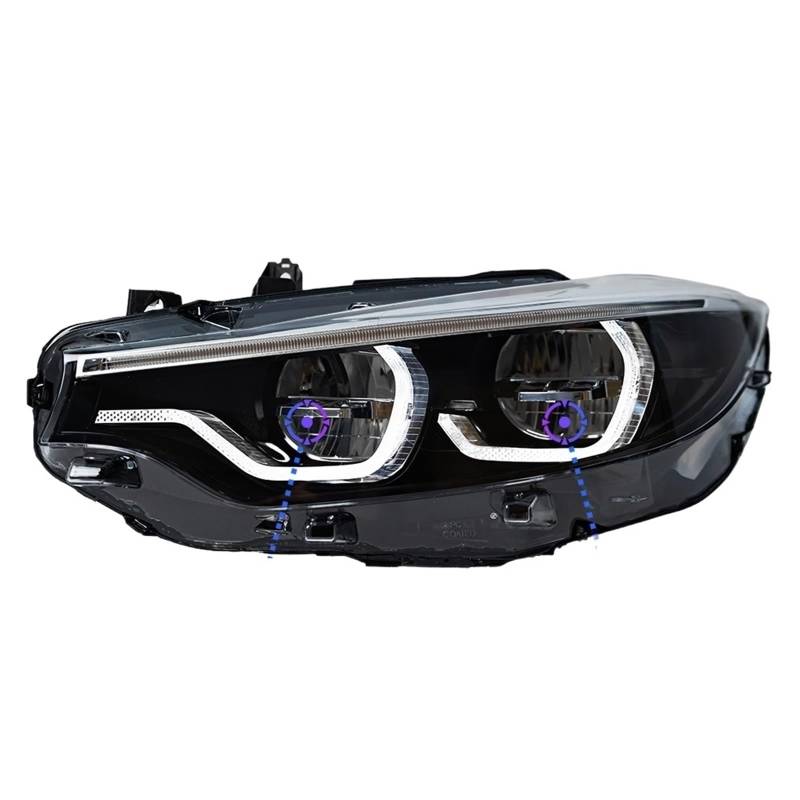 Scheinwerfer Kompatibel for F32 F36 M4 F82 2013-2019 425i 428i 430i 435i DRL Blinker Kopf Lampe DRL Projektor objektiv Zubehör(2013-2015) von RYTYHFFR