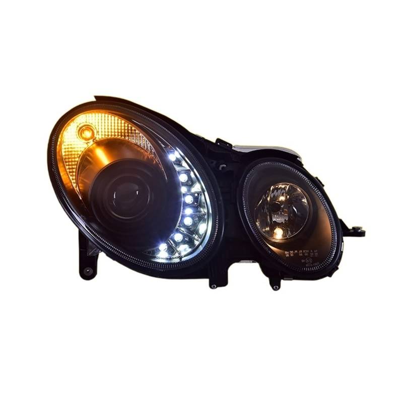 Scheinwerfereinheit Kompatibel for Mercedes-Benz E-Klasse (W211) 2002-2009 Tagfahrlicht Blinker Xenon Abblendlicht(HID Lamp,2002-2005 model) von RYTYHFFR