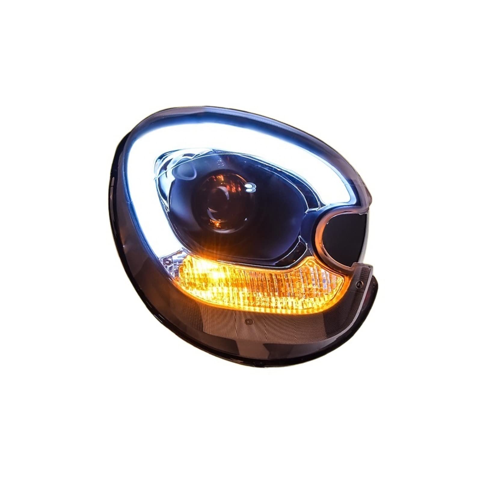 Scheinwerfereinheit kompatibel for Mini Countryman R60 Tagfahrlicht, Xenon-Abblendlicht, Mini R60-Scheinwerfer(HID Lamp,Original car HID) von RYTYHFFR