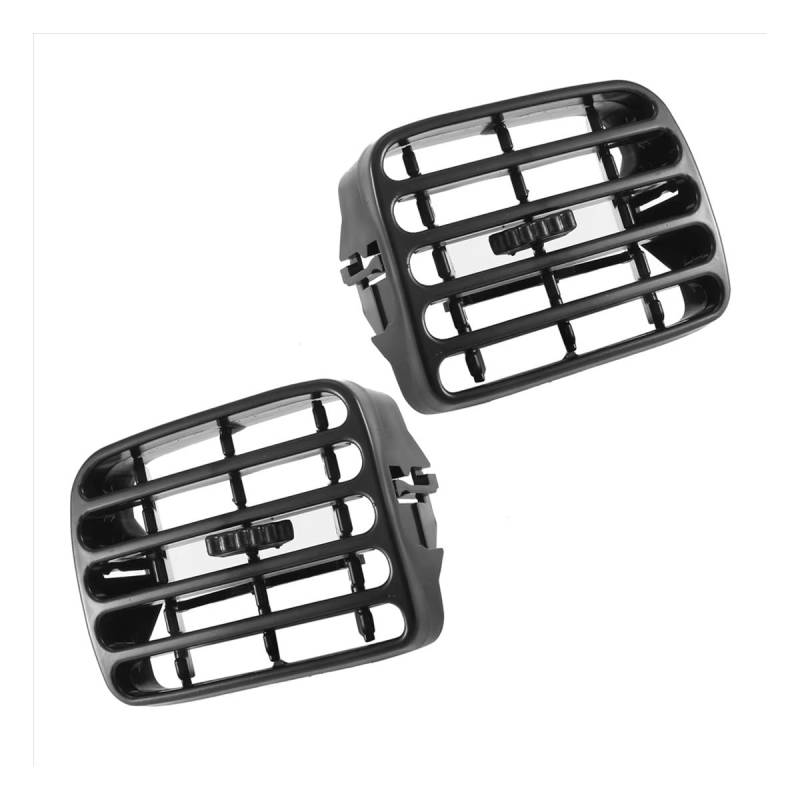 KÜHLERGRILL Grill 1 Paar Auto-Mittelkonsolen-Entlüftungsgitter Für Clio II 1998–2001, Für Thalia I 2001–2006, Luftstrahl-Einlassgitter 7702258375 Front-Kühlergrille Einsätze von RYUIO