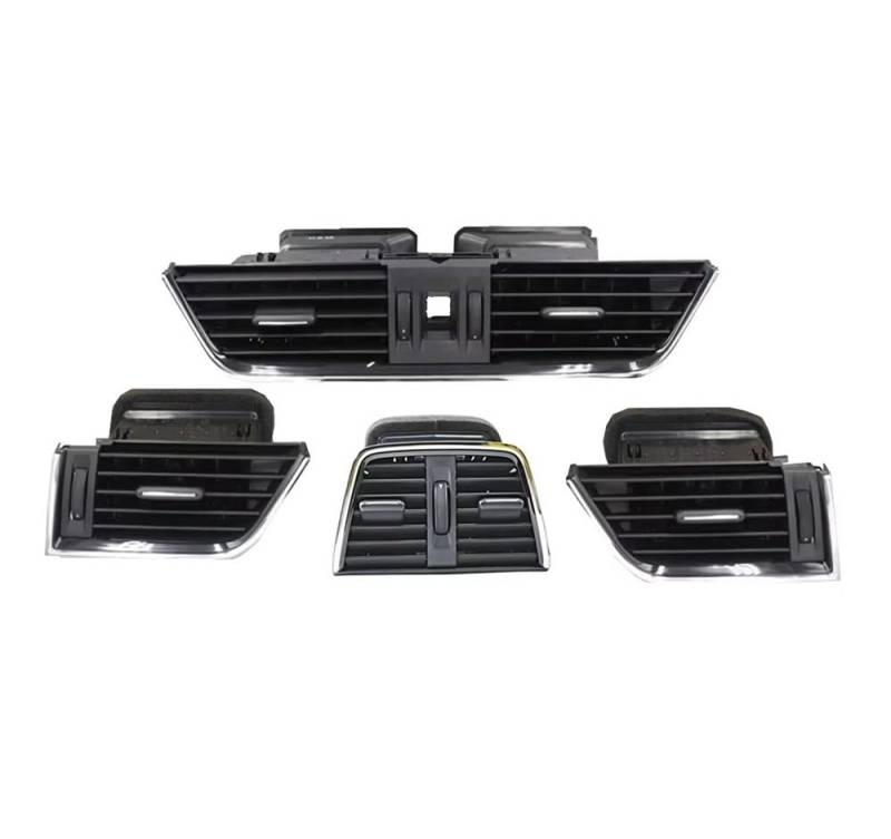 KÜHLERGRILL Grill Für Skoda Für Octavia 3 Für A7 Für 5E Für MK3 Auto Dashboard AC Vent Grille 2015-2021 5E0820951,5E0819702,5ED819203 Front-Kühlergrille Einsätze von RYUIO