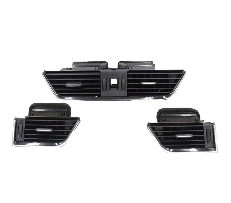 KÜHLERGRILL Grill Für Skoda Für Octavia 3 Für A7 Für 5E Für MK3 Auto Dashboard AC Vent Grille 2015-2021 5E0820951,5E0819702,5ED819203 Front-Kühlergrille Einsätze von RYUIO