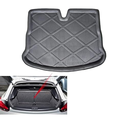 Kofferraummatten Auto Kofferraum Matte Für Scirocco 137 138 2008-2010 2011-2017 Cargo-Liner Boot Boden Fach Zubehör von RYUIO