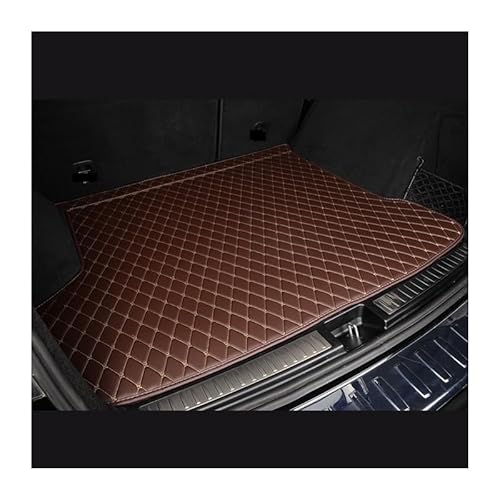 Kofferraummatten Auto Stamm Matten Für Mazda 2 2007-2012 Auto Boot Innen Zubehör Schutz Pads Boden Matte Liner Stamm Teppich von RYUIO