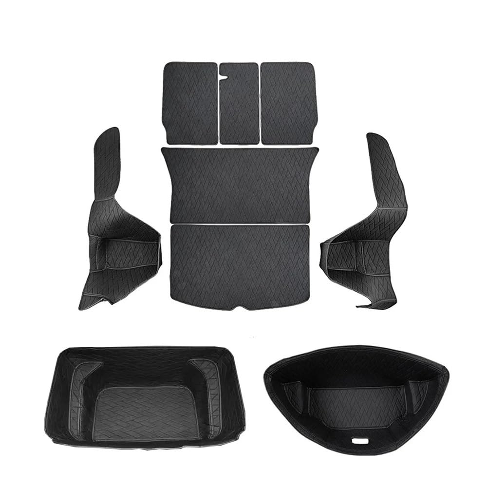 Kofferraummatten Kofferraummatten umgeben, rutschfeste Bodenmatte für Modell für Y 5 Sitze, Cargo Liner Tray Schutz von RYUIO