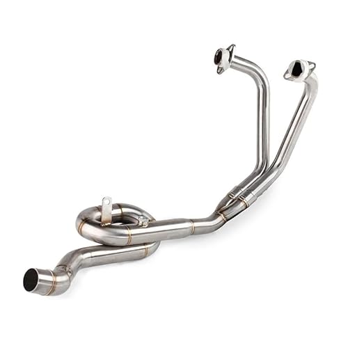 Motorrad Abgasrohr Schalldämpfer Für Ya&maha Für YZF R3 R25 Für MT-03 2015 2016-2021 Vollmotorrad-Auspuffrohr Schalldämpfer Modifiziertes Rohr Header Front Link Pipe von RYUIO