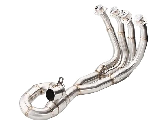 Motorrad Abgasrohr Schalldämpfer Motorrad-Schalldämpfer-Auspuffrohr-Slip-On- Front Link Mid Pipe Für R6 Für YZF-R6 2006 2007 2008-2016 von RYUIO