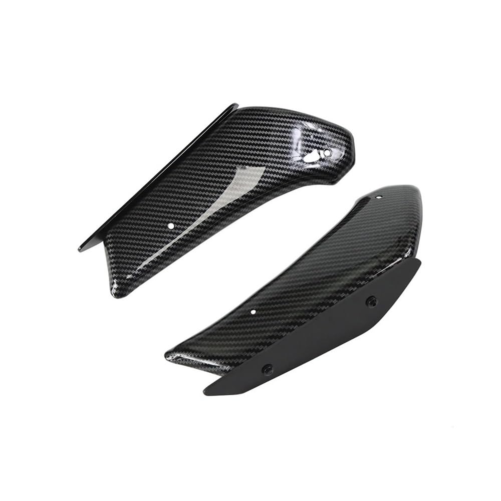 Motorrad Links rechts verkleidung Für KA&WASAKI Für NI&nja H2 H2R Motorrad Verkleidung Teile Aerodynamische Flügel Kit Feste Winglet Verkleidung Flügel von RYUIO