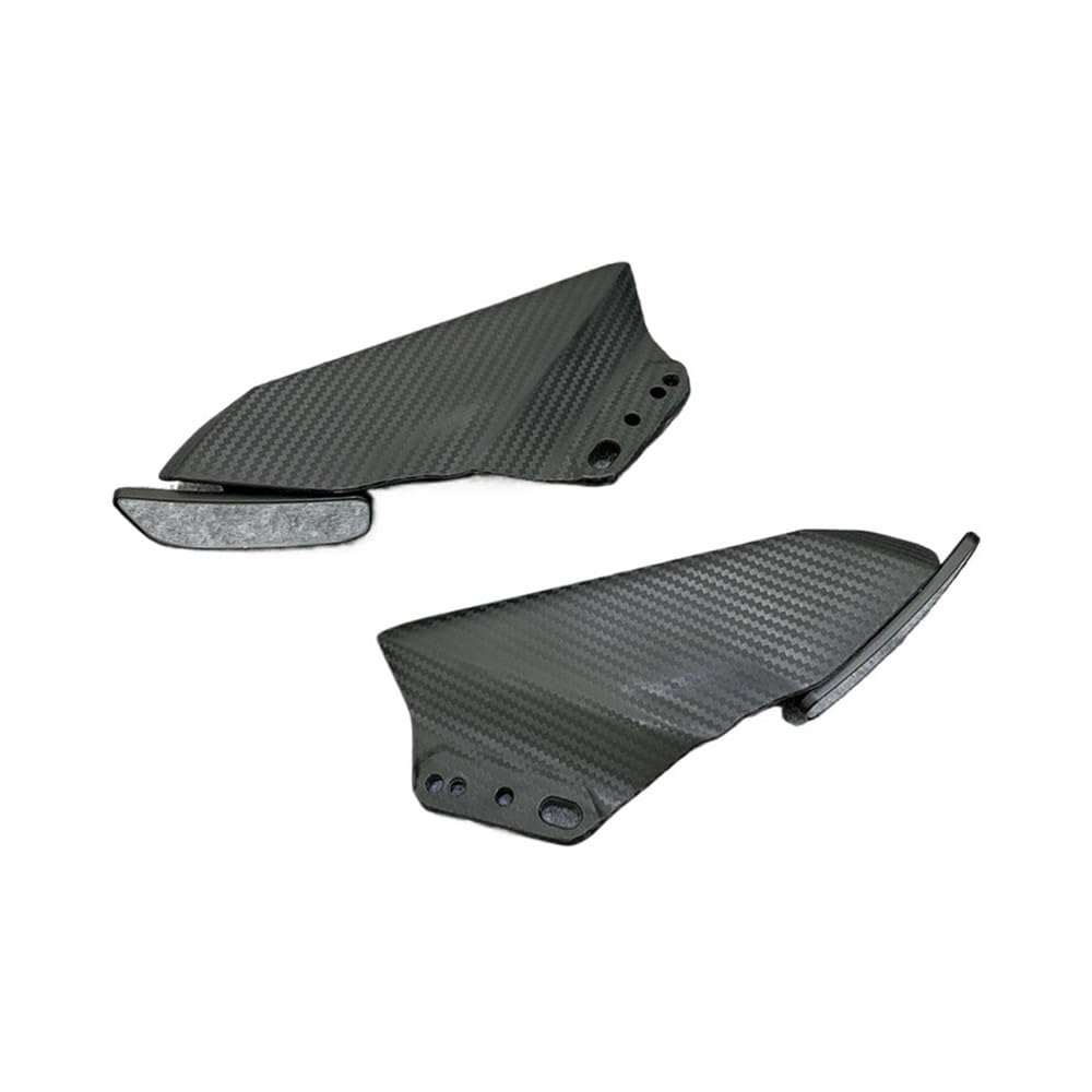 Motorrad Links rechts verkleidung Für Ka&wasaki Für NI&nja 650 ER6F ER-6F 2017 2018 2019 Motorradspiegel Frontverkleidung Winglets Aerodynamische Seitenflügel Spoiler von RYUIO