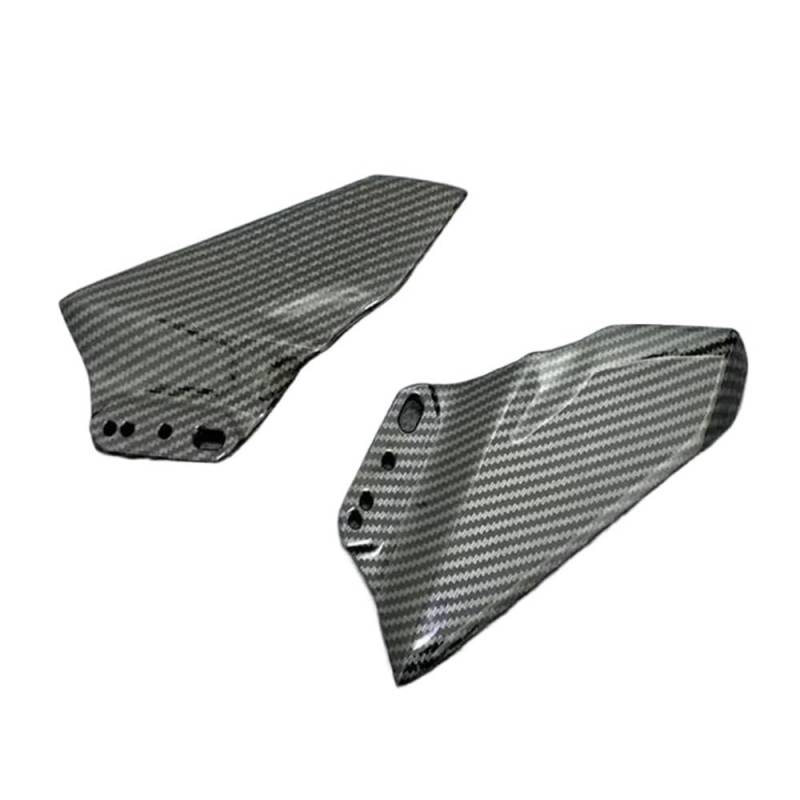 Motorrad Links rechts verkleidung Für Ka&wasaki Für NI&nja 650 Für ER6F 2017 2018 2019 Motorradspiegel Frontverkleidung Winglets Aerodynamische Seitenflügel Spoiler von RYUIO