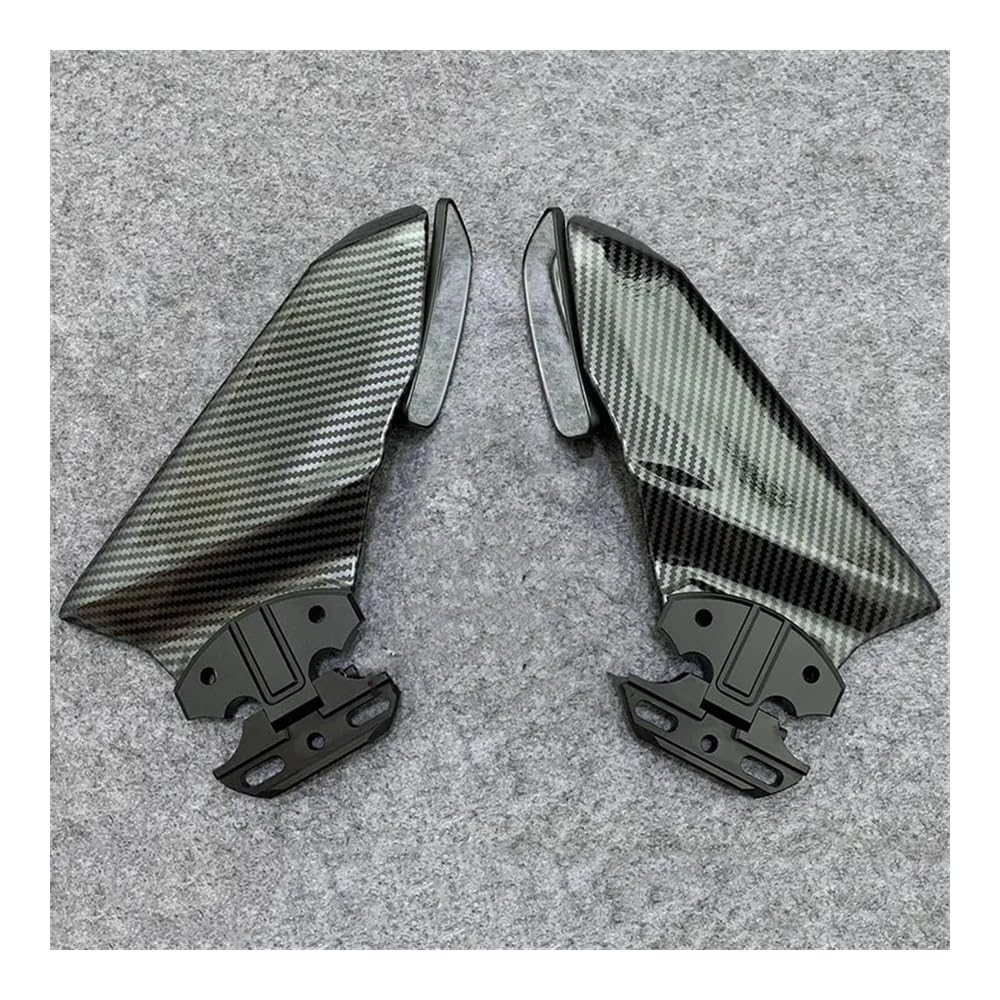 Motorrad Links rechts verkleidung Für Ka&wasaki Für Ninja 650 ER6F ER-6F ER 6F 2017 2018 2019 Motorrad Front Verkleidung Winglets Aerodynamische Seite Flügel Spoiler von RYUIO