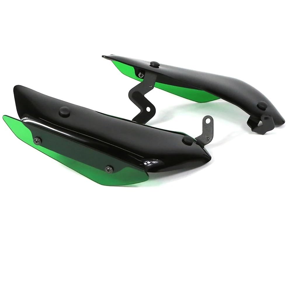 Motorrad Links rechts verkleidung Für Ka&wasaki ZX10R ZX-10R 2011–2021 Motorradverkleidung, seitliches Winglet, aerodynamisches Flügelabweiser-Set, Feste Winglet-Verkleidung von RYUIO