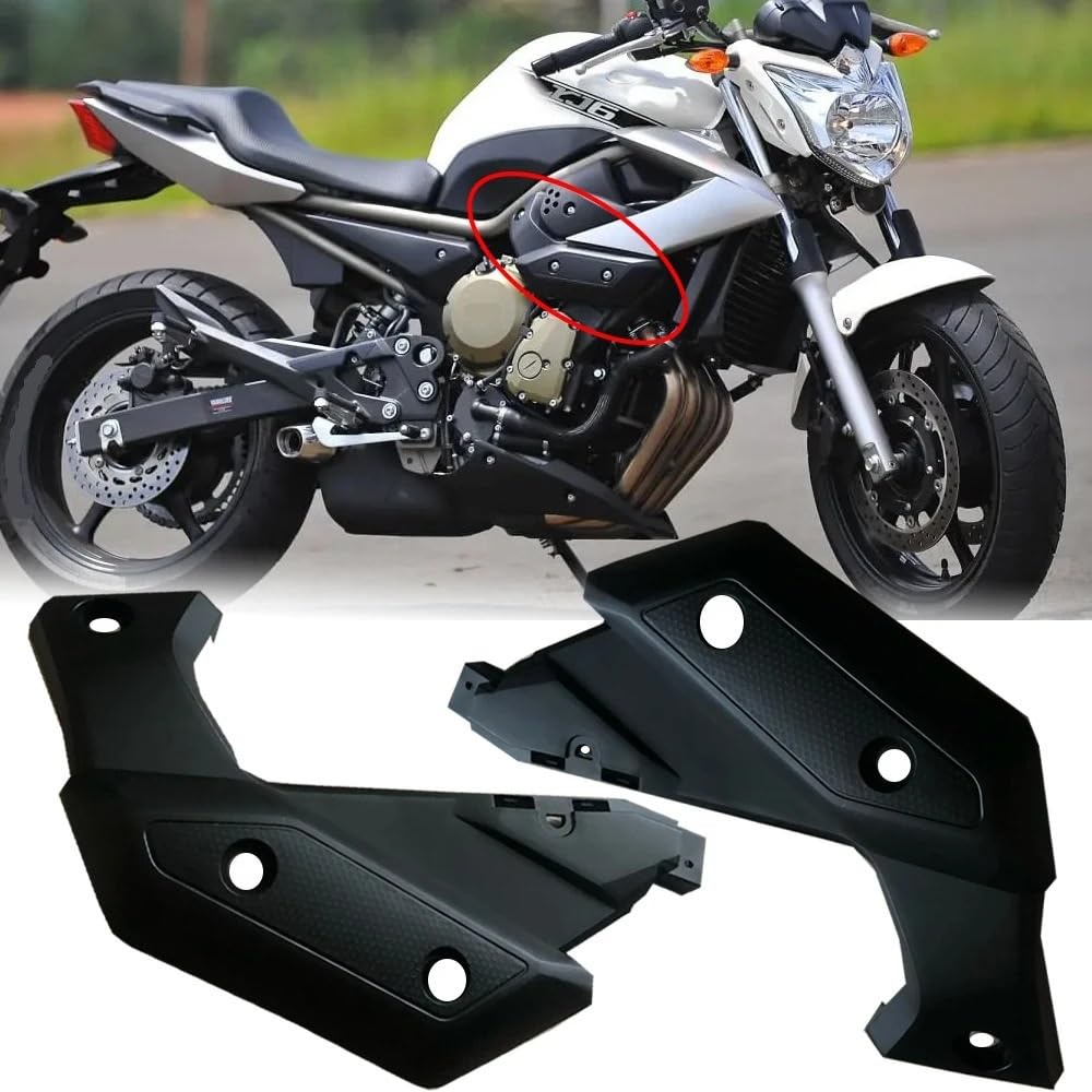 Motorrad Links rechts verkleidung Seitenwand Verkleidung Karosserie Infill Rahmen Verkleidungsabdeckung Zubehör Für YA&MAHA XJ6 N 600 2009 2010 2011 2012 Motorradteile von RYUIO